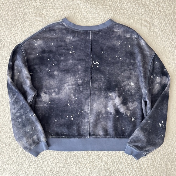 Pilcro Anthropologie Scenic Mountain Crew Neck Sweatshirt Women’s Small - Picture 4 of 12